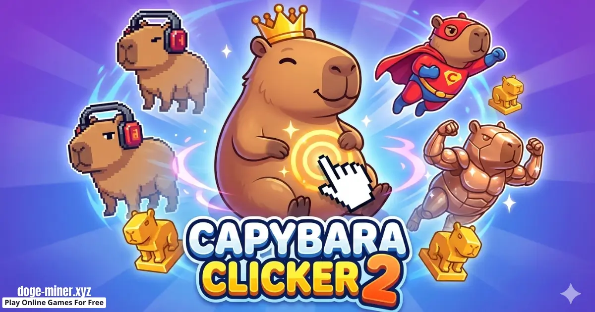 Play Capybara Clicker 2 Online For Free